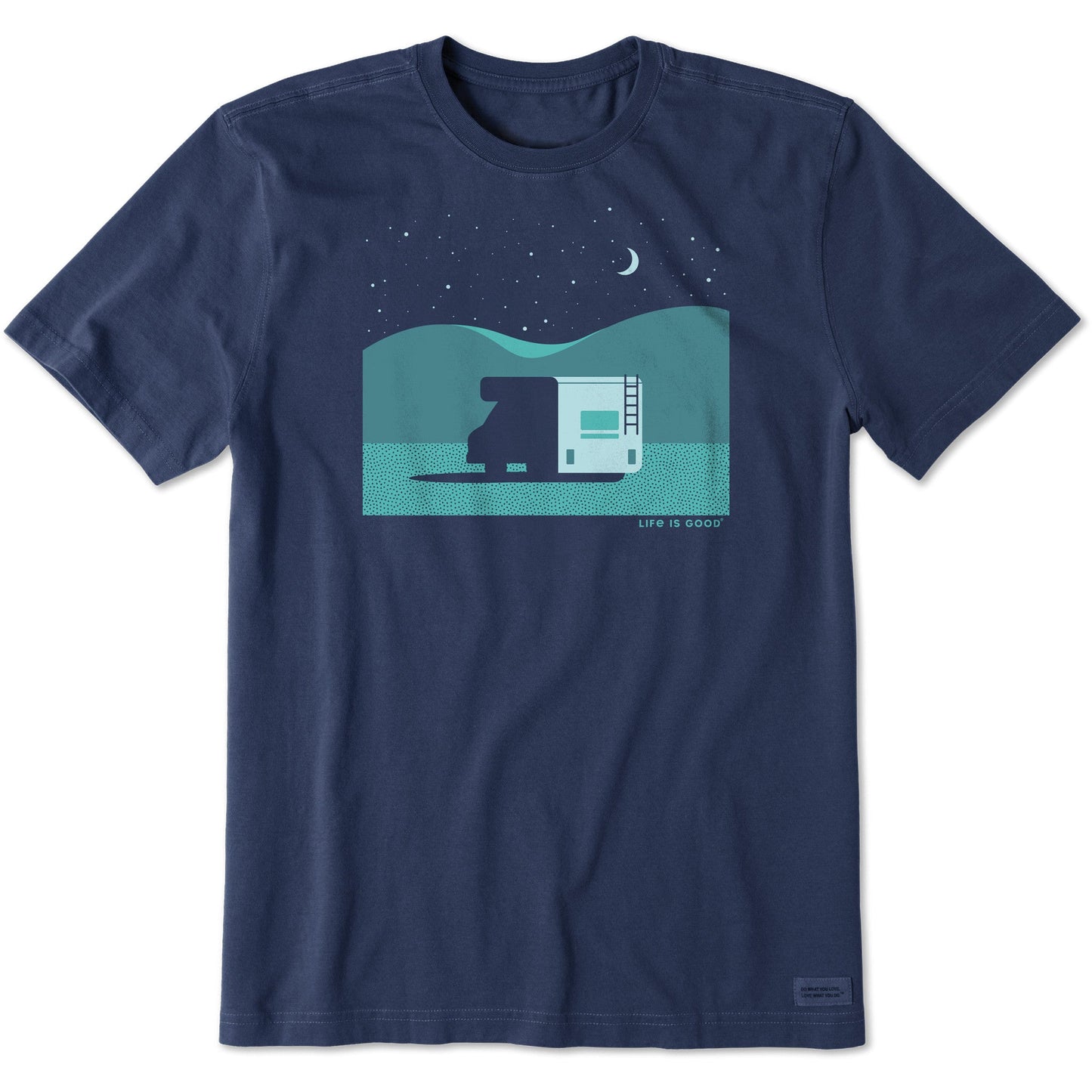 Men's Starry Camper Night Short Sleeve Tee