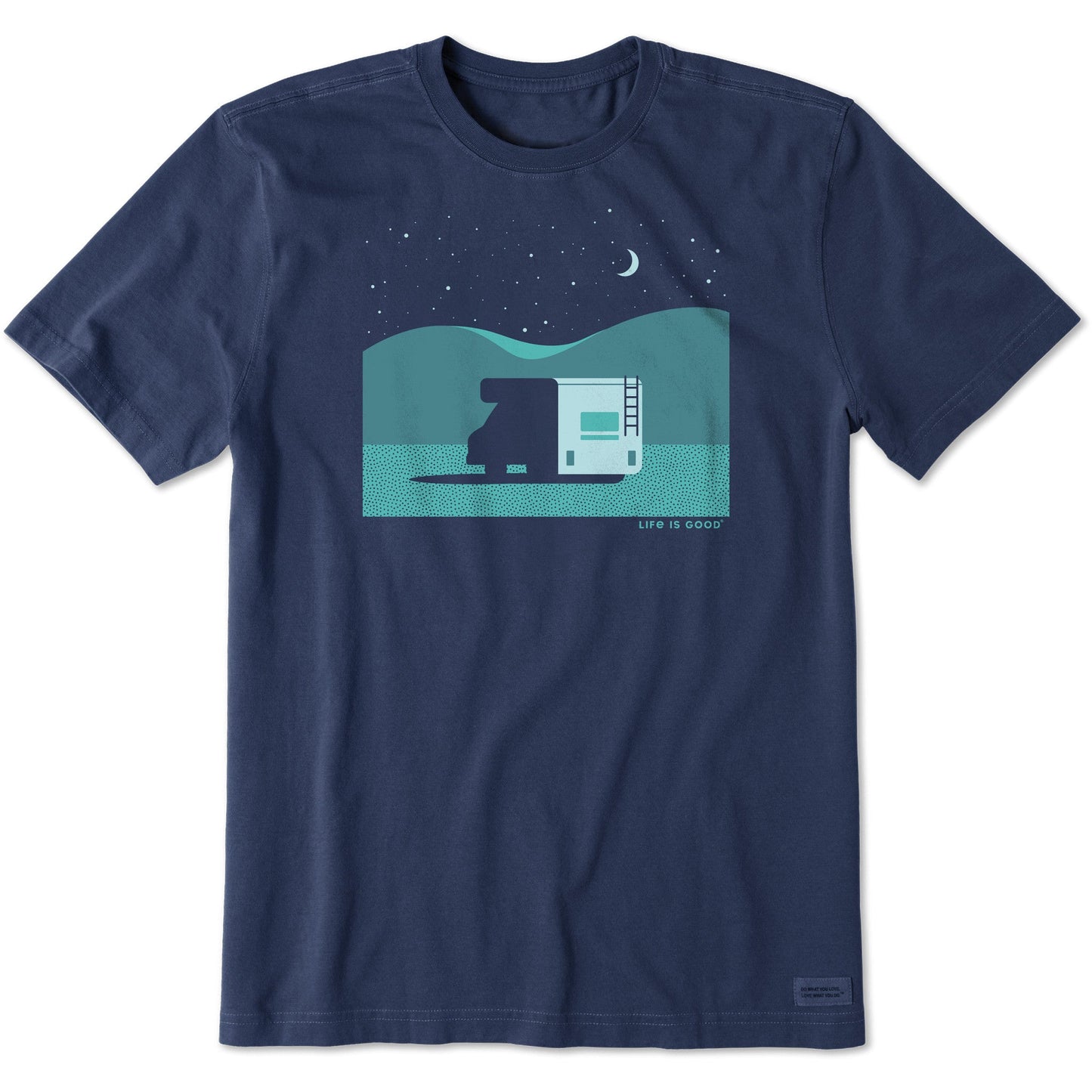Men's Starry Camper Night Short Sleeve Tee
