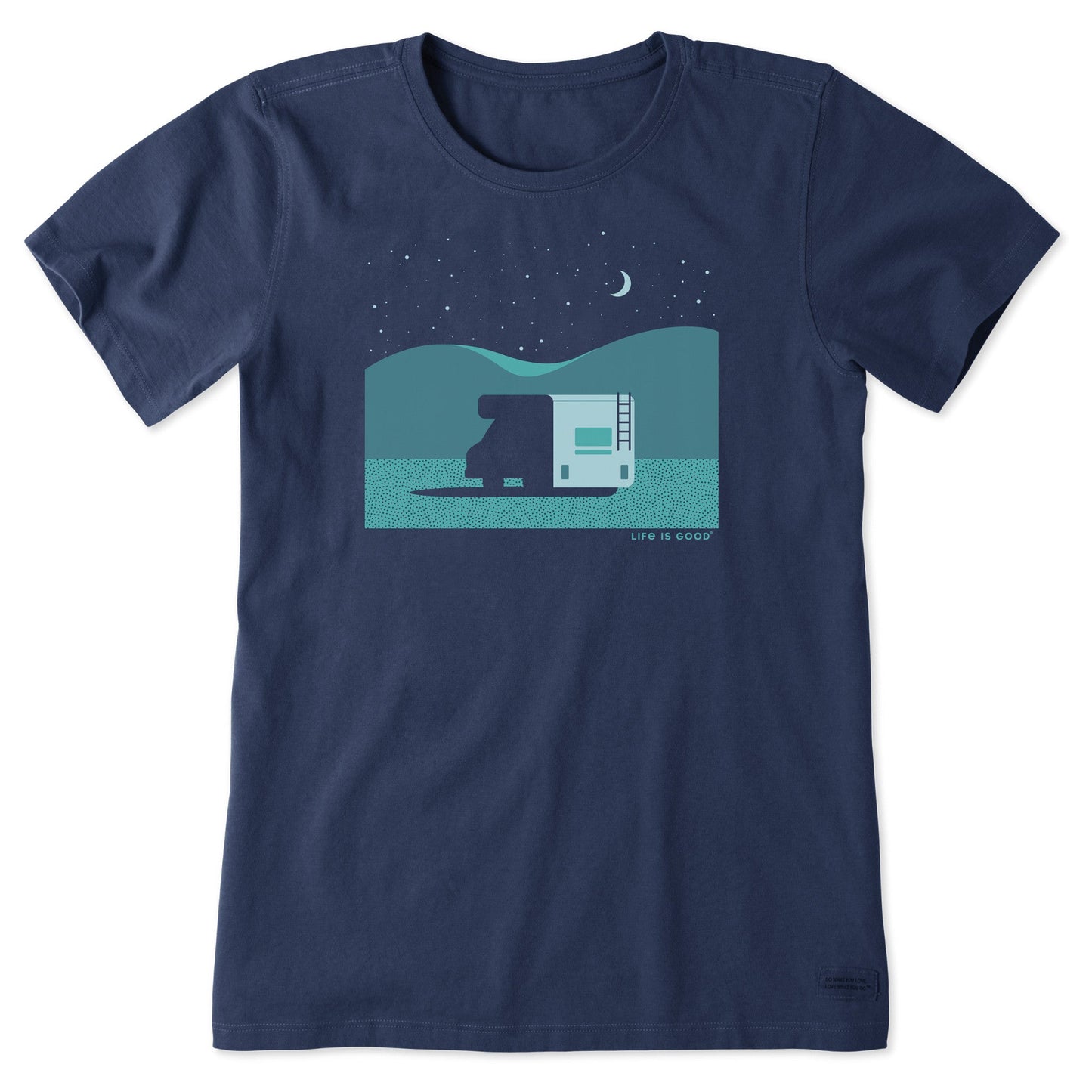 Women's Starry Camper Night Short Sleeve Tee