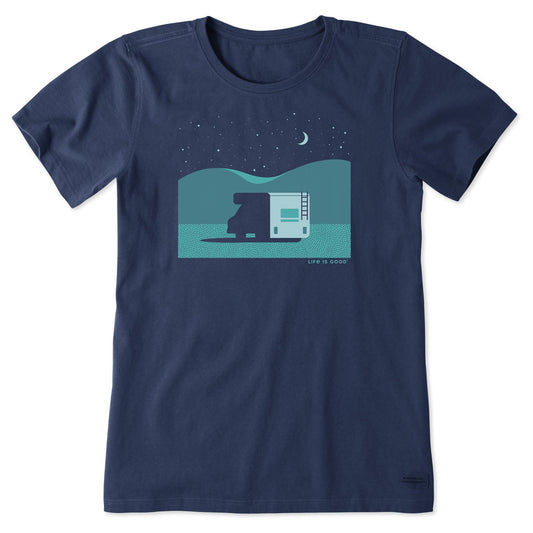 Women's Starry Camper Night Short Sleeve Tee